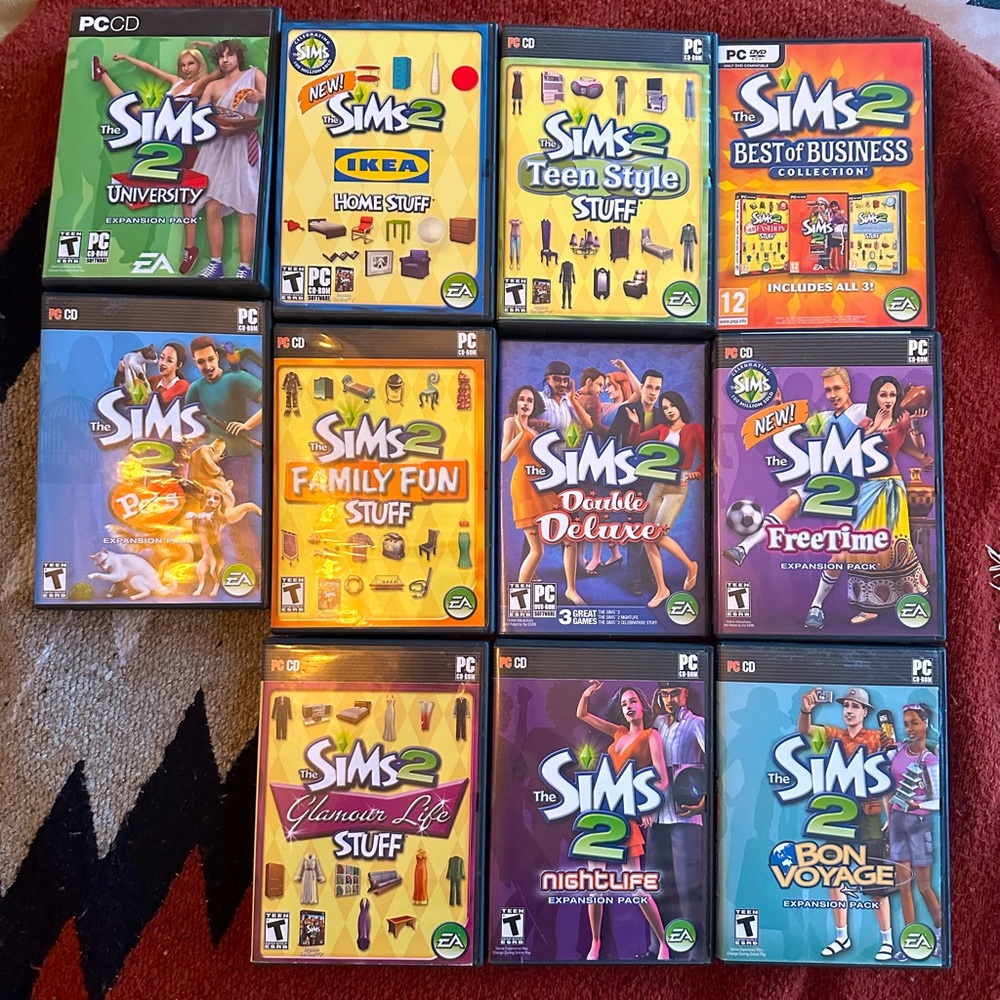 The Sims 2 (PC) Assorted Games (on hold)